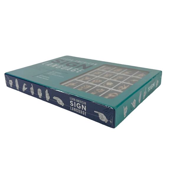 Learn American Sign Language By Arlene Rice Book Flash Cards New - Picture 11 of 14